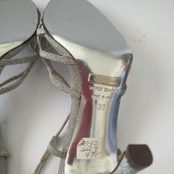 DOLCE GABBANA EVEN SANDALS - Picture 9 of 15